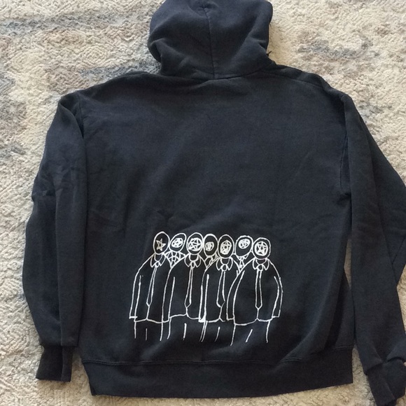 Zip-Up Band Sweatshirt | bearvsshark - Picture 3 of 3
